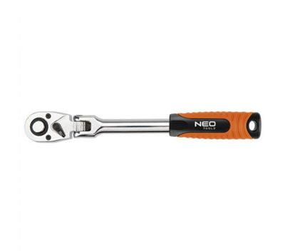 Neo professional 1/2" flexible ratchet handle reversible 72T gear (Neo 08-519)