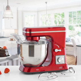 Neo Red 5L 6 Speed 800W Electric Stand Food Mixer