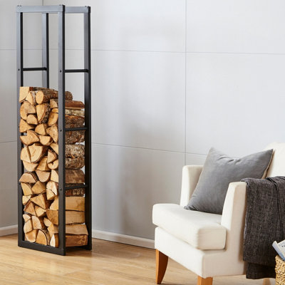 Vertical discount firewood rack