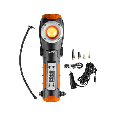 Neo Tools Battery Lamp 800lm with Compressor