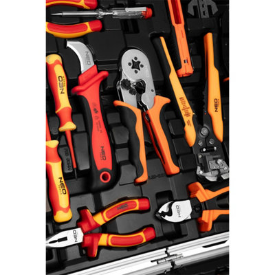 Neo Tools Electricians Case 25pc