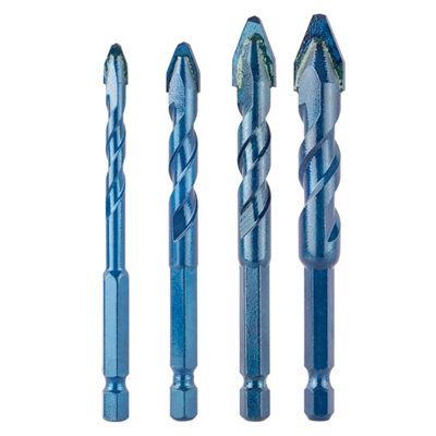 Neo Tools Hex Universal Drill Bit Set 6 8 10 12mm