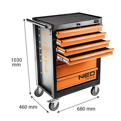 Neo Tools Tool cabinet 12 drawers 229 pcs
