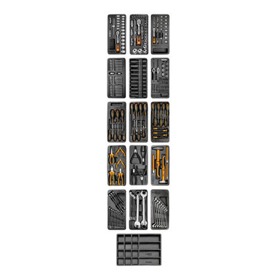 Neo Tools Tool cabinet 12 drawers 229 pcs