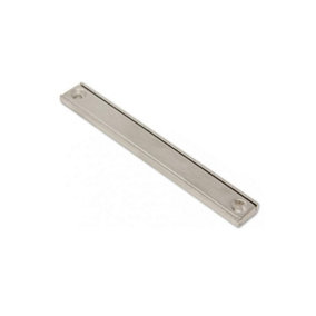 Neodymium Channel Magnet for Door Latches and Signage - 100mm x 13.5mm x 5mm thick - 36kg Pull