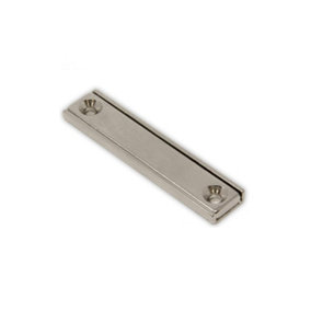 Neodymium Channel Magnet for Door Latches and Signage - 60mm x 13.5mm x 5mm thick - 30kg Pull (Pack of 1)
