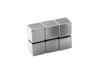 Neodymium magnets 6 pack - Cube