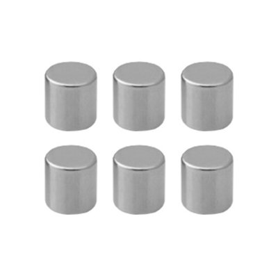 Neodymium magnets 6 pack - Cylindrical