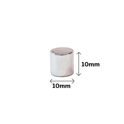 Neodymium magnets 6 pack - Cylindrical