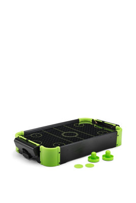 Neon Table Top Mini Air Hockey Game