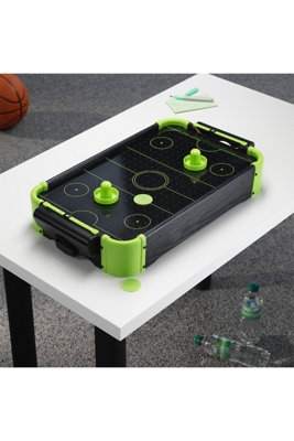 Neon Table Top Mini Air Hockey Game