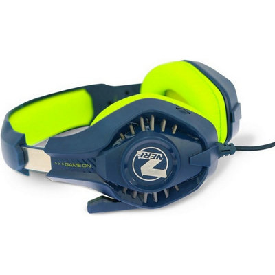 Nerf Pro G5 Gaming Headphones Blue/Green (One Size)