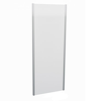 Nes Home 1000 mm Slider Shower Door Enclosure with 760 Framless Glass Panel Screen + Tray - 3