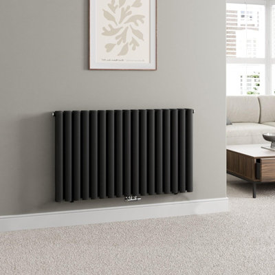 Nes Home 1020 x 600 mm Side Connection Horizontal Designer Radiator ...