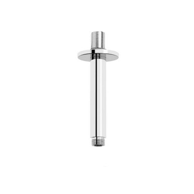 Nes Home 120mm Round Ceiling Mounted Shower Arm Chrome