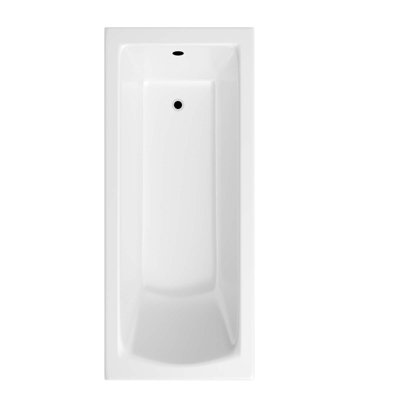 Nes Home 1700mm Square Single Ended Bathtub With Legs - 3