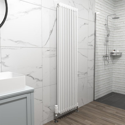 Nes Home 1800 X 470 mm Triple Column White Traditional Radiator Price Comparisons | Compare The Build