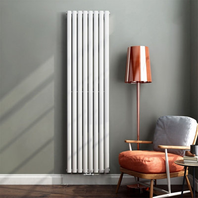 Nes Home 1800 x 480 mm Central Connection Vertical Designer Radiator ...