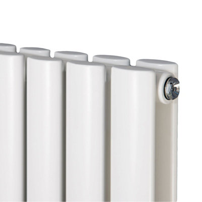 Nes Home 1800 x 480 mm Central Connection Vertical Designer Radiator ...
