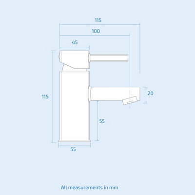 Nes Home 2 In 1 Compact Close Coupled Toilet & Basin Combo Unit with Mono Basin Mixer Tap