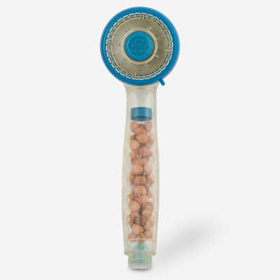 Nes Home 2-Spray Pattern Shower Handset With Water Softener Filter - 4
