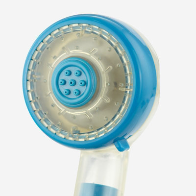 Nes Home 2-Spray Pattern Shower Handset With Water Softener Filter - 5