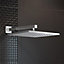 Nes Home 200mm Round Shower Head + Swivel Joint