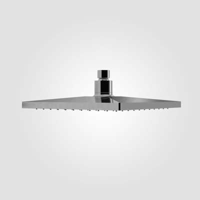 Nes Home 220mm Square ABS Swivel Shower Head Chrome