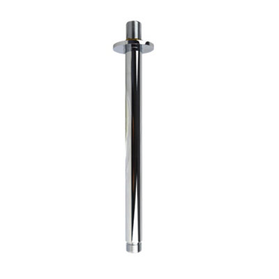 Nes Home 250mm Round Ceiling Shower Arm Chrome