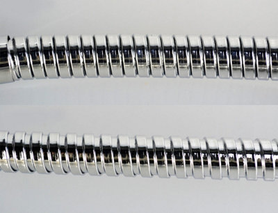 Nes Home 2m Stainless Steel Double Lock Shower Hose