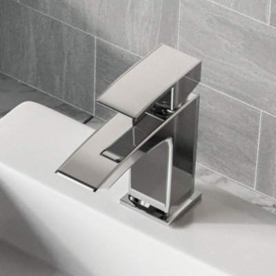 Nes Home 335 x 295mm Cloakroom Rectangle Counter Top Basin Sink - 5