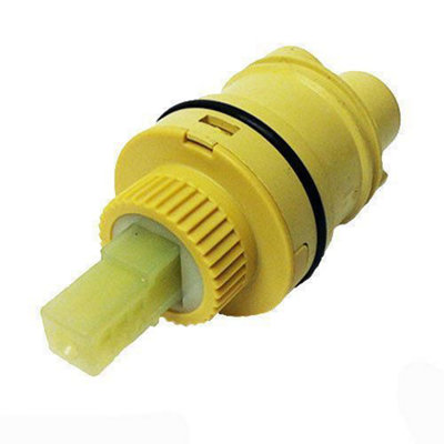 Nes Home 35mm Bathroom Waterfall Single Lever Basin Mono Ceramic Disc ...