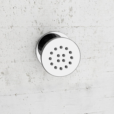 Nes Home 4 sets of Round 55mm Shower Massage Body Jets Solid Brass Chrome - 4