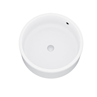 Nes Home 420mm Cloakroom Stand Alone Round Counter Top Basin Sink Bowl - 5