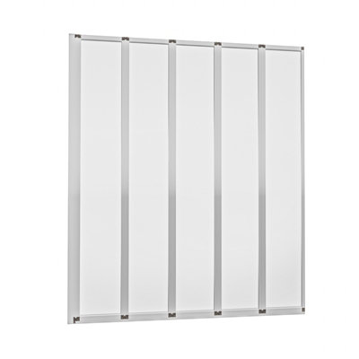 Nes Home 5 Fold Folding Over Bath Shower Bath Screen Collapsing Glass Door Panel Parga - 4