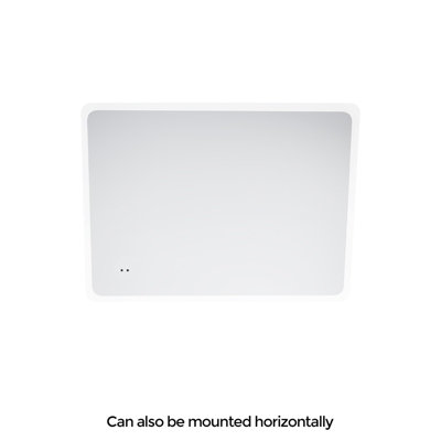 Nes Home 500 x 700mm Motion Sensor Bathroom LED Mirror Shaver Socket ...