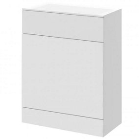 Nes Home 500mm Back to Wall Toilet WC Unit White