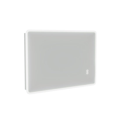 Nes Home 500mm x 700mm Edge LED Round Corner Bathroom Mirror - 7