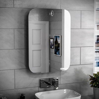 Nes Home 500mm x 700mm LED Battery powered Bathroom Mirror - 3