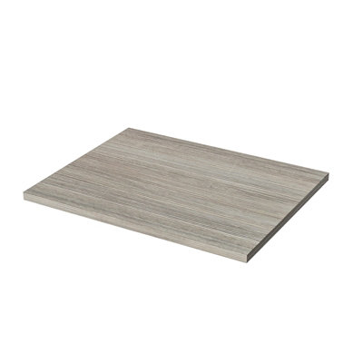 Nes Home 505mm Oak MDF Bathroom Worktop For Vanity Cabinet - 4