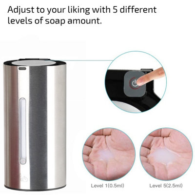 Nes Home 700ml Touchless Automatic Soap Dispenser Battery Operated Sensor IR Sensor