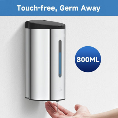 Nes Home 700ml Touchless Automatic Soap Dispenser Battery Operated Sensor IR Sensor - 6