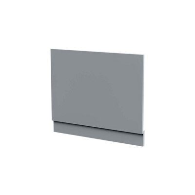 Nes Home 800mm Light Grey High Gloss PVC End Panel 10mm Thickness + Plinth Price Comparisons | Compare The Build