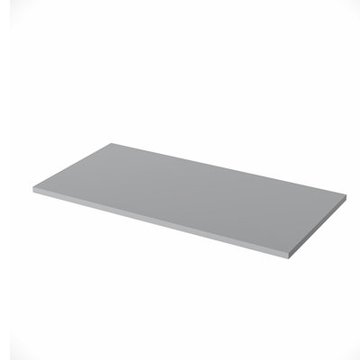 Nes Home 805mm Light Grey MDF Bathroom Worktop For Vanity Cabinet