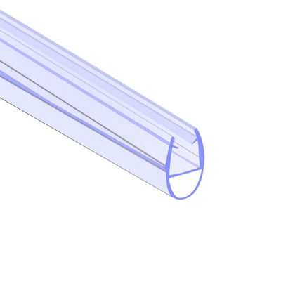 Nes Home 900 mm Glass Shower Door Rubber Seal Strip Gap 6 mm
