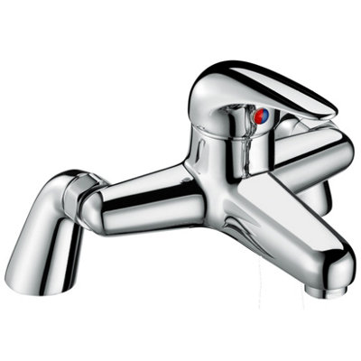 Nes Home Alnore Bath Filler Mixer Tap Chrome