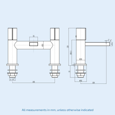 Nes Home Arte Handleless Futuristic Matte Grey Bath Filler Tap Deck ...