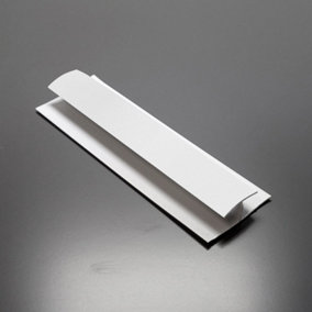 Nes Home Bathroom H-Joint White 5mm Trims For Shower Wall Panels Cladding Pvc 2.7m Long Fittings