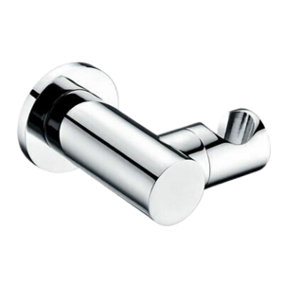 Nes Home Bathroom Round Wall Mounted Elbow Brass Bracket Shower Handset Holder