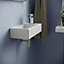 Nes Home Bathroom Wall Hung Cloakroom Ceramic Compact Basin Sink Right Hand